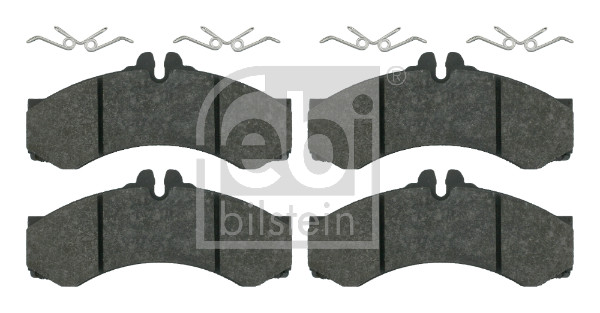 Brake Pad Set, disc brake - 16164 FEBI BILSTEIN
