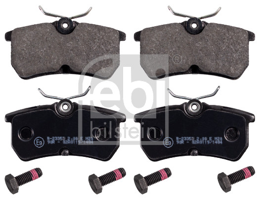 Brake Pad Set, disc brake - 16167 FEBI BILSTEIN