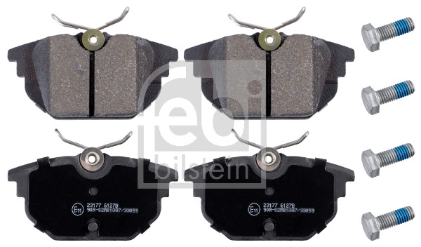 Brake Pad Set, disc brake - 16172 FEBI BILSTEIN