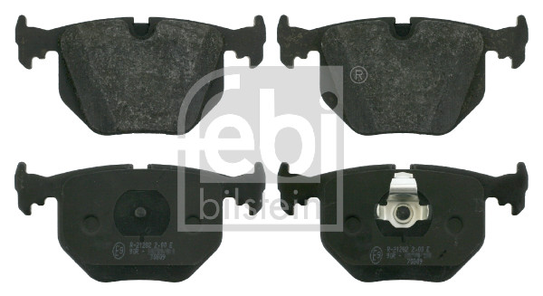 Brake Pad Set, disc brake - 16175 FEBI BILSTEIN