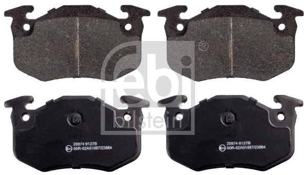 Brake Pad Set, disc brake - 16189 FEBI BILSTEIN
