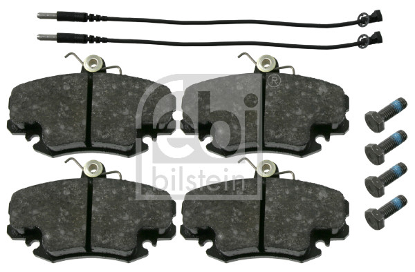 Brake Pad Set, disc brake - 16191 FEBI BILSTEIN