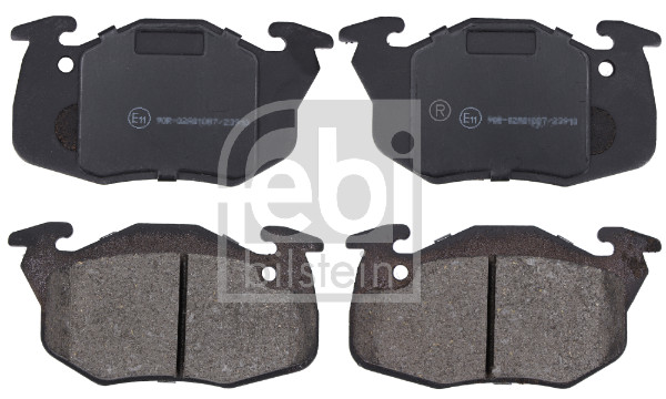 Brake Pad Set, disc brake - 16192 FEBI BILSTEIN