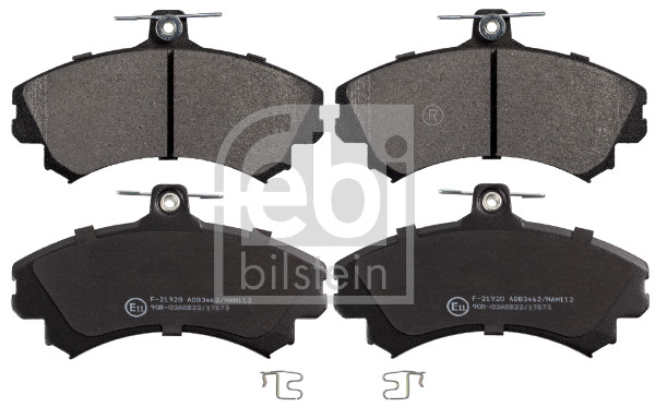 Brake Pad Set, disc brake - 16213 FEBI BILSTEIN