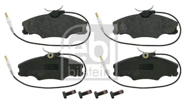 Brake Pad Set, disc brake - 16221 FEBI BILSTEIN