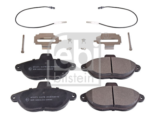 Kit pastiglie freno, Freno a disco - 16225 FEBI BILSTEIN
