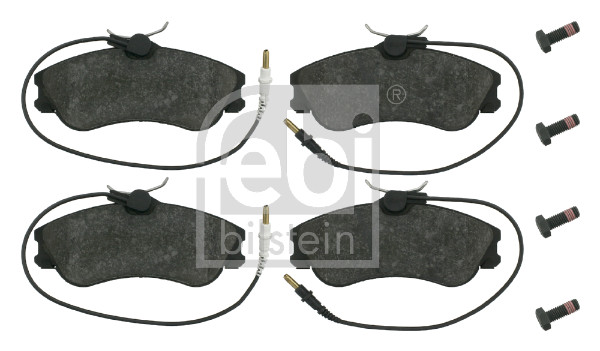 Brake Pad Set, disc brake - 16237 FEBI BILSTEIN