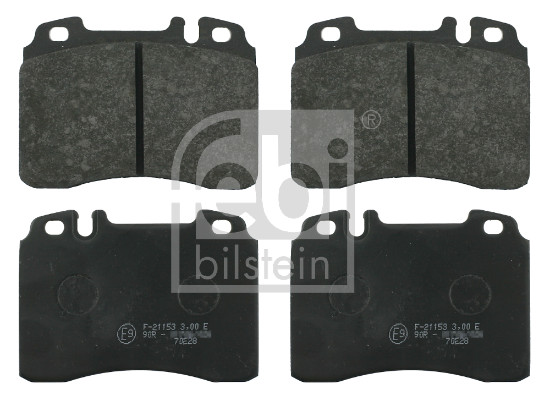 Brake Pad Set, disc brake - 16247 FEBI BILSTEIN