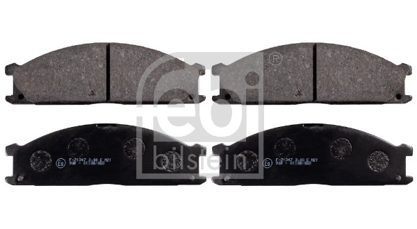 Brake Pad Set, disc brake - 16265 FEBI BILSTEIN
