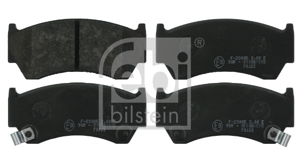 Kit pastiglie freno, Freno a disco - 16267 FEBI BILSTEIN