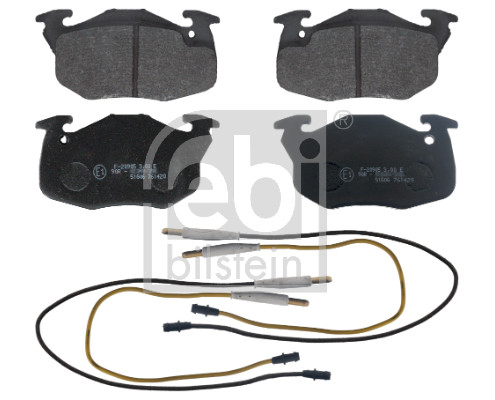 Brake Pad Set, disc brake - 16291 FEBI BILSTEIN