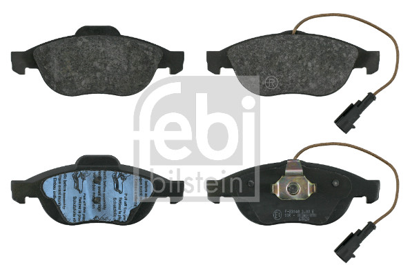 Brake Pad Set, disc brake - 16293 FEBI BILSTEIN