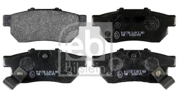 Brake Pad Set, disc brake - 16301 FEBI BILSTEIN