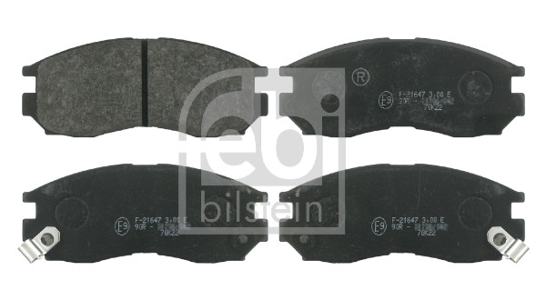 Bremsbelagsatz, Scheibenbremse - 16327 FEBI BILSTEIN