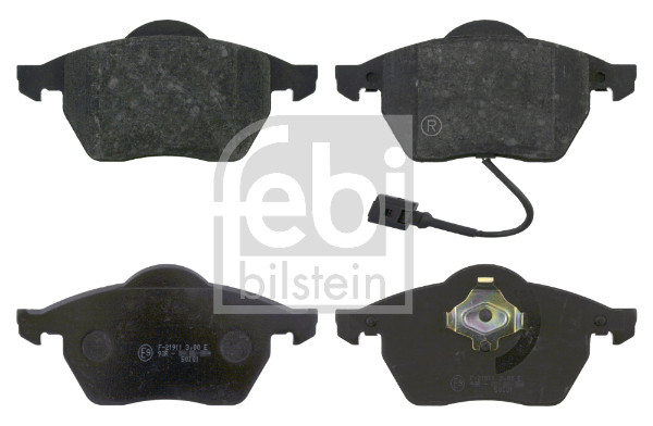 Bremsbelagsatz, Scheibenbremse - 16334 FEBI BILSTEIN