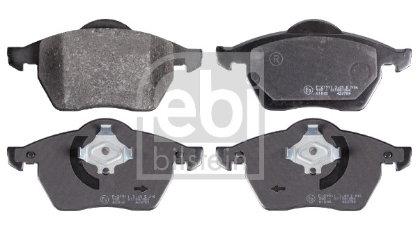 Brake Pad Set, disc brake - 16338 FEBI BILSTEIN