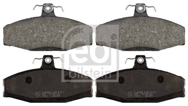 Brake Pad Set, disc brake - 16386 FEBI BILSTEIN