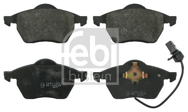 Brake Pad Set, disc brake - 16398 FEBI BILSTEIN