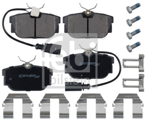 Brake Pad Set, disc brake - 16408 FEBI BILSTEIN