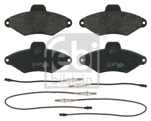Brake Pad Set, disc brake - 16413 FEBI BILSTEIN