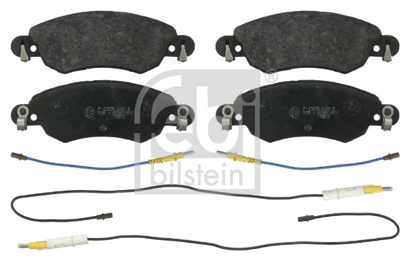 Kit pastiglie freno, Freno a disco - 16416 FEBI BILSTEIN