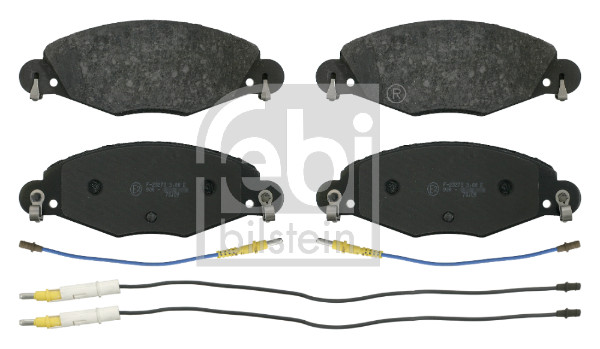 Brake Pad Set, disc brake - 16419 FEBI BILSTEIN