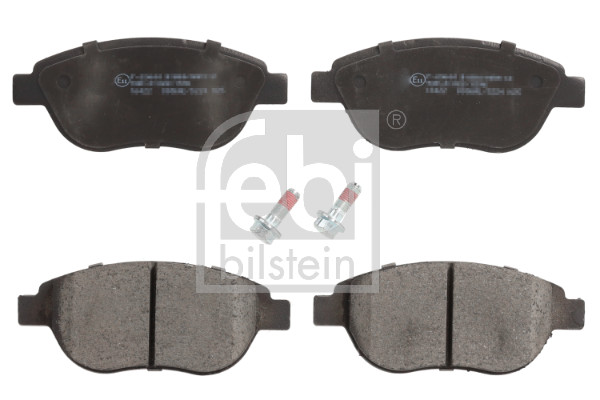 stabdžių trinkelių rinkinys, diskinis stabdys - 16422 FEBI BILSTEIN