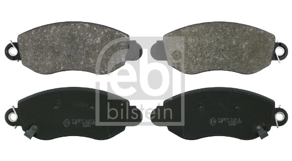 stabdžių trinkelių rinkinys, diskinis stabdys - 16425 FEBI BILSTEIN