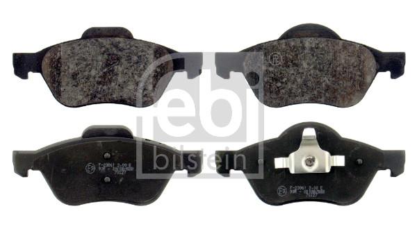 Brake Pad Set, disc brake - 16435 FEBI BILSTEIN