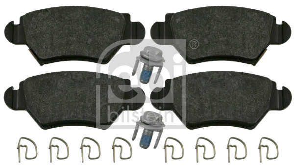 Brake Pad Set, disc brake - 16445 FEBI BILSTEIN