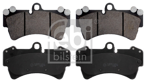 stabdžių trinkelių rinkinys, diskinis stabdys - 16460 FEBI BILSTEIN