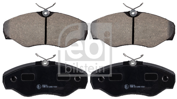Brake Pad Set, disc brake - 16473 FEBI BILSTEIN