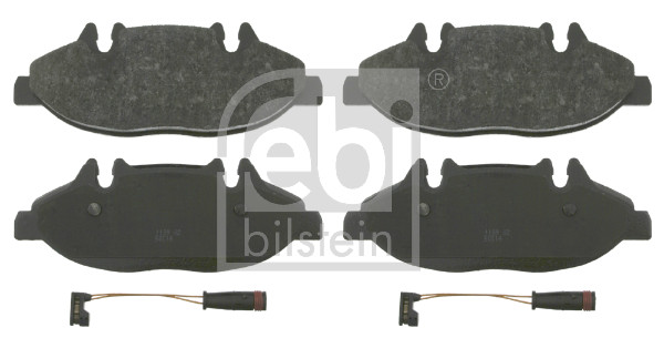 Brake Pad Set, disc brake - 16487 FEBI BILSTEIN