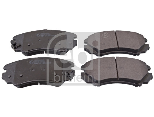 Brake Pad Set, disc brake - 16489 FEBI BILSTEIN