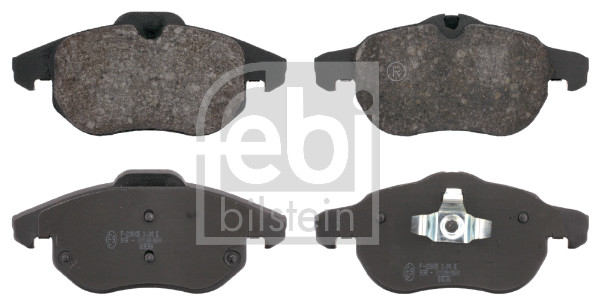Brake Pad Set, disc brake - 16492 FEBI BILSTEIN