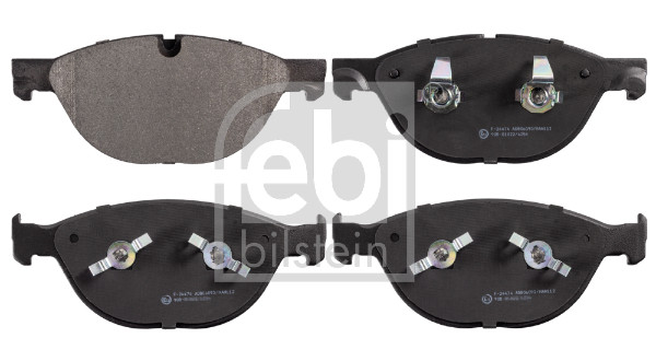 Brake Pad Set, disc brake - 16519 FEBI BILSTEIN
