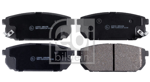 Kit pastiglie freno, Freno a disco - 16524 FEBI BILSTEIN