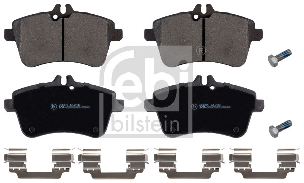 Brake Pad Set, disc brake - 16529 FEBI BILSTEIN