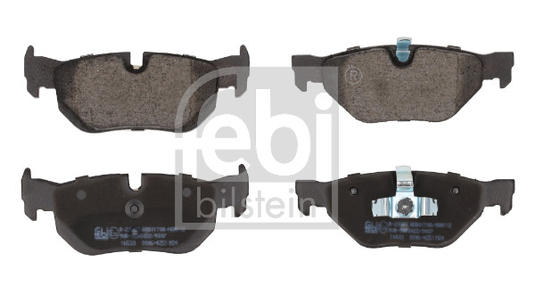 stabdžių trinkelių rinkinys, diskinis stabdys - 16533 FEBI BILSTEIN