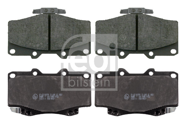 stabdžių trinkelių rinkinys, diskinis stabdys - 16537 FEBI BILSTEIN