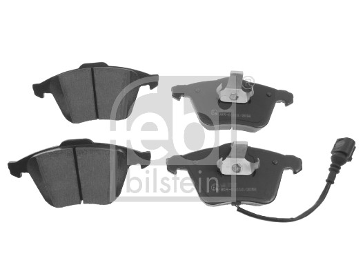 Brake Pad Set, disc brake - 16538 FEBI BILSTEIN