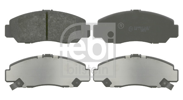Brake Pad Set, disc brake - 16553 FEBI BILSTEIN