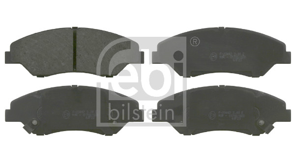 Brake Pad Set, disc brake - 16557 FEBI BILSTEIN