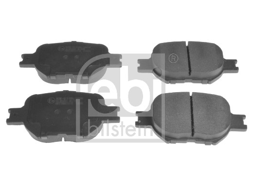 Brake Pad Set, disc brake - 16578 FEBI BILSTEIN
