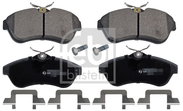 Brake Pad Set, disc brake - 16591 FEBI BILSTEIN