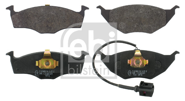 Brake Pad Set, disc brake - 16620 FEBI BILSTEIN