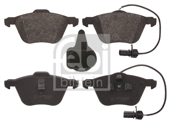 Brake Pad Set, disc brake - 16629 FEBI BILSTEIN