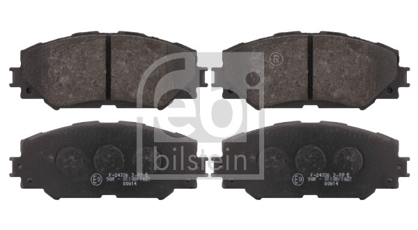 Kit pastiglie freno, Freno a disco - 16650 FEBI BILSTEIN