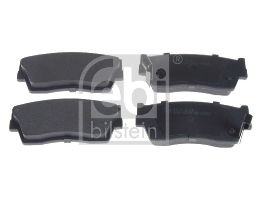 Brake Pad Set, disc brake - 16656 FEBI BILSTEIN