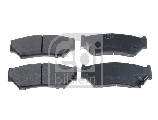 Brake Pad Set, disc brake - 16657 FEBI BILSTEIN
